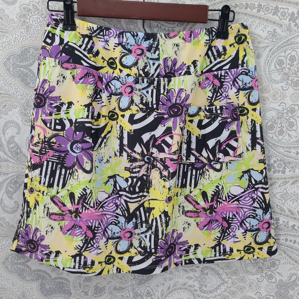B Skinz Golf Pickleball skort Bundle (3) Sz Medium Athleisure Multicolor pattern - Picture 2 of 16